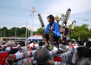 中村町内会 みこし祭り&盆踊り大会 2013