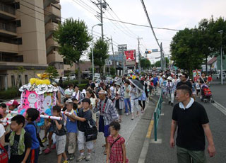 中村町内会 みこし祭り&盆踊り大会 2013