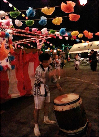 中村町内会みこし祭り＆盆踊り大会2014