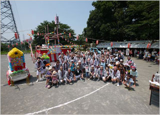 中村町内会みこし祭り＆盆踊り大会2014