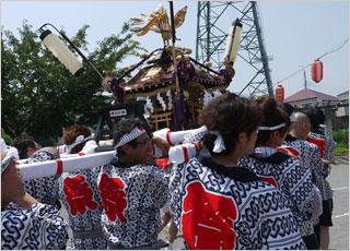 中村町内会みこし祭り＆盆踊り大会2014