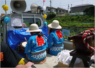 中村町内会みこし祭り＆盆踊り大会2014