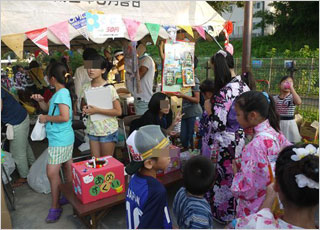 中村町内会みこし祭り&盆踊り大会2014